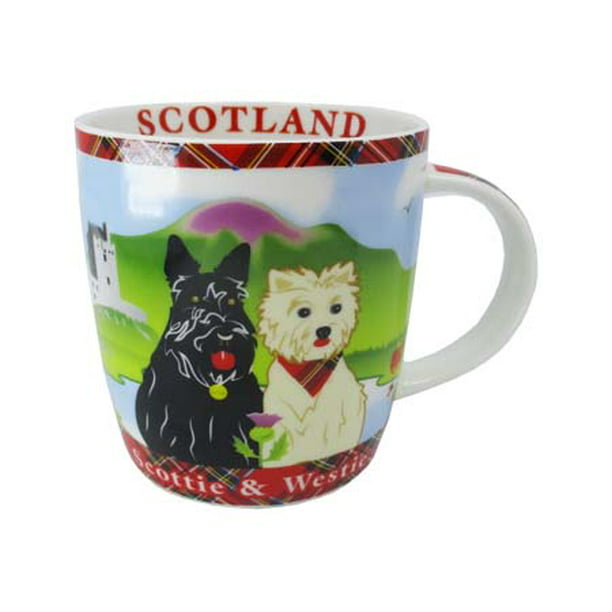 Westie Mug Personalised Mug Porcelain Westie Gift Dog gift Birthday present 